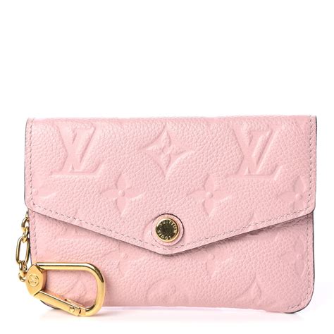 louis vuitton empreinte key pouch pink|louis vuitton key pouch wallet.